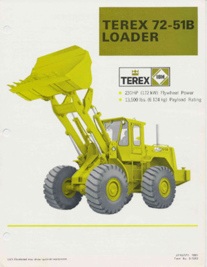 व्हील लोडर Terex 72-51 B