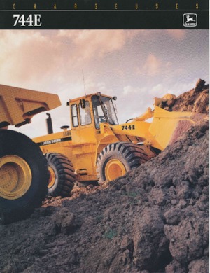 व्हील लोडर John Deere Construction 744 E
