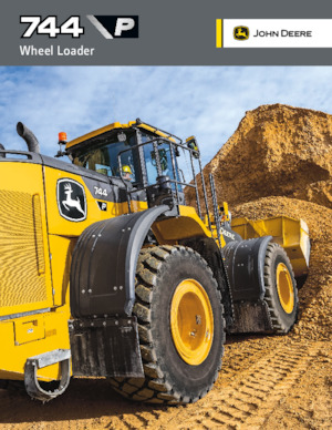 व्हील लोडर John Deere Construction 744 P