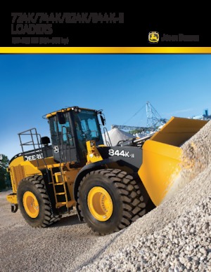 व्हील लोडर John Deere Construction 744K-II