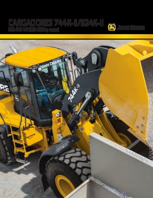 व्हील लोडर John Deere Construction 744K-II