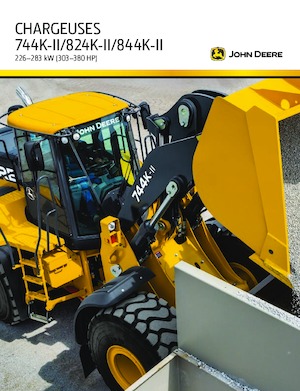 व्हील लोडर John Deere Construction 744K-II