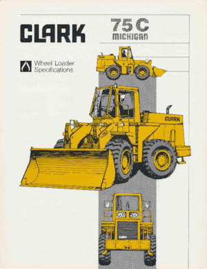 व्हील लोडर Clark Michigan 75C