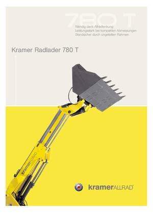 व्हील लोडर Kramer 780 T