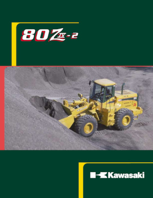 व्हील लोडर Kawasaki 80Z IV-2