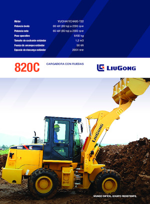 व्हील लोडर Liugong 820C