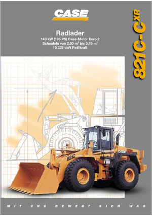 व्हील लोडर Case 821 C