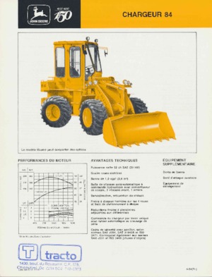 व्हील लोडर John Deere Construction 84