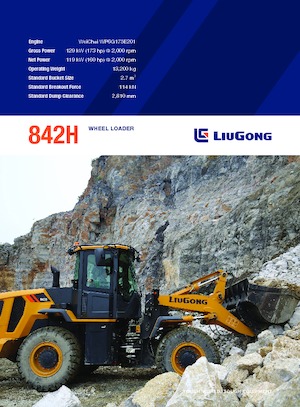 व्हील लोडर Liugong 842H