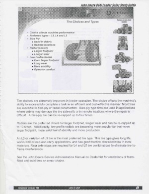 व्हील लोडर John Deere Construction 844 J