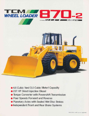 व्हील लोडर TCM 870-2