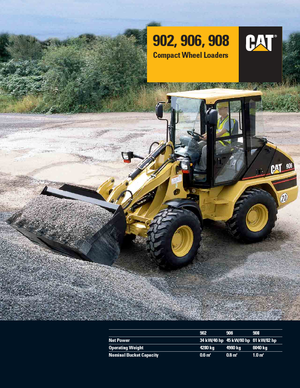 व्हील लोडर Caterpillar 902