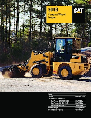 व्हील लोडर Caterpillar 904 B