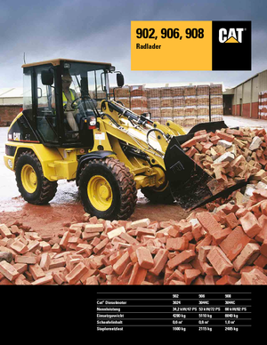 व्हील लोडर Caterpillar 906