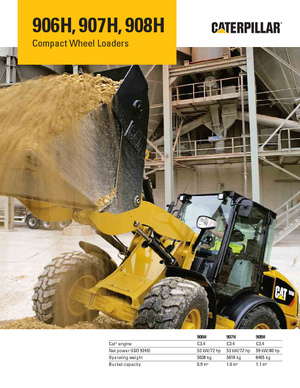 व्हील लोडर Caterpillar 906H