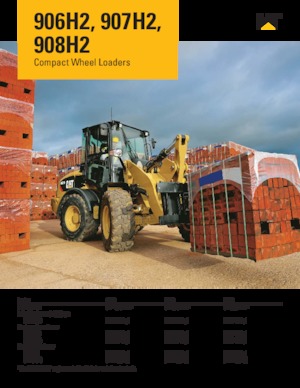 व्हील लोडर Caterpillar 906 H2