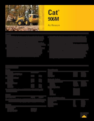 व्हील लोडर Caterpillar 906M