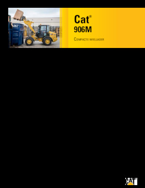 व्हील लोडर Caterpillar 906M