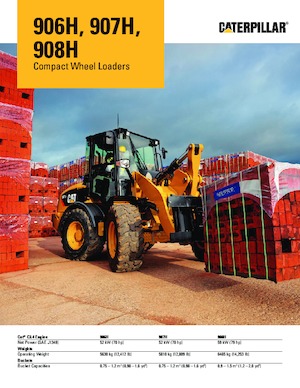व्हील लोडर Caterpillar 908 H