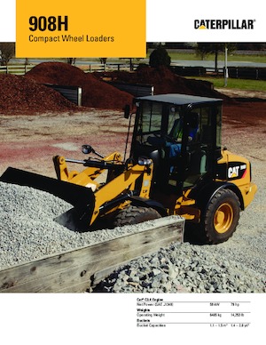 व्हील लोडर Caterpillar 908H