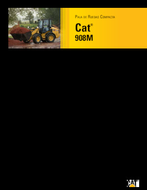 व्हील लोडर Caterpillar 908M