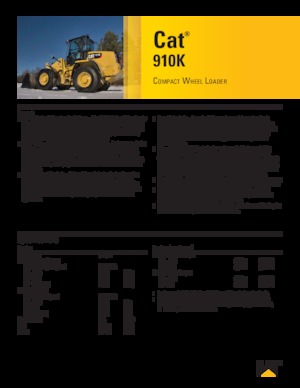 व्हील लोडर Caterpillar 910K
