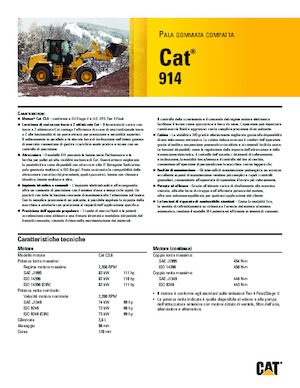 व्हील लोडर Caterpillar 914