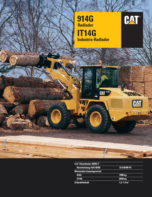 व्हील लोडर Caterpillar IT14G