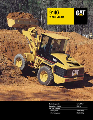 व्हील लोडर Caterpillar 914 G