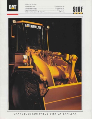 व्हील लोडर Caterpillar 918F