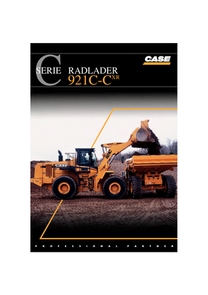व्हील लोडर Case 921 C Tier 2
