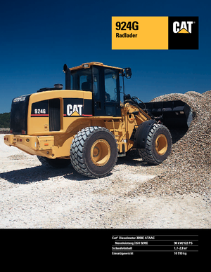 व्हील लोडर Caterpillar 924 G