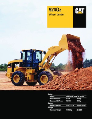 व्हील लोडर Caterpillar 924 Gz
