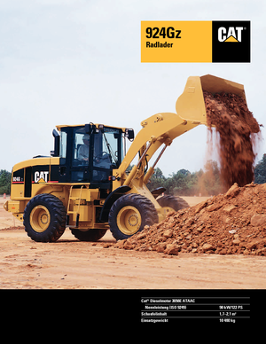 व्हील लोडर Caterpillar 924 Gz