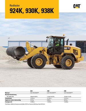 व्हील लोडर Caterpillar 938K