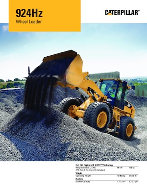 व्हील लोडर Caterpillar 924Hz