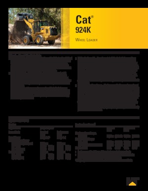 व्हील लोडर Caterpillar 924K