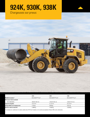 व्हील लोडर Caterpillar 930K