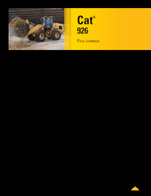 व्हील लोडर Caterpillar 926