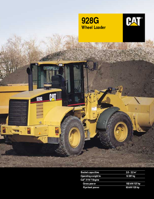 व्हील लोडर Caterpillar 928 G