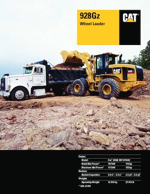 व्हील लोडर Caterpillar 928Gz