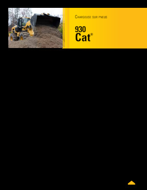व्हील लोडर Caterpillar 930