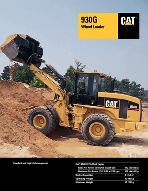 व्हील लोडर Caterpillar 930 G