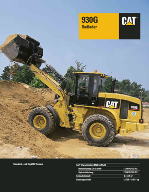 व्हील लोडर Caterpillar 930 G