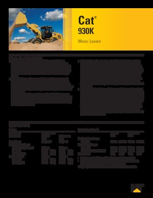 व्हील लोडर Caterpillar 930K