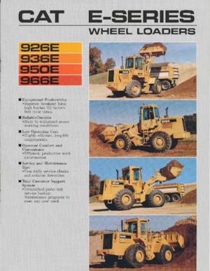 व्हील लोडर Caterpillar 966E