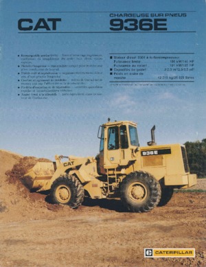 व्हील लोडर Caterpillar 936E