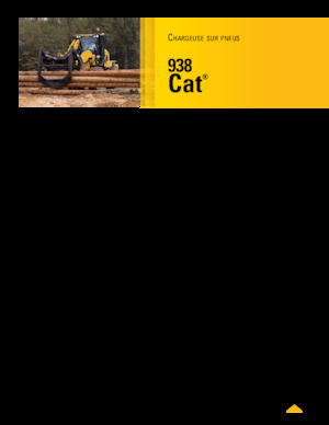 व्हील लोडर Caterpillar 938