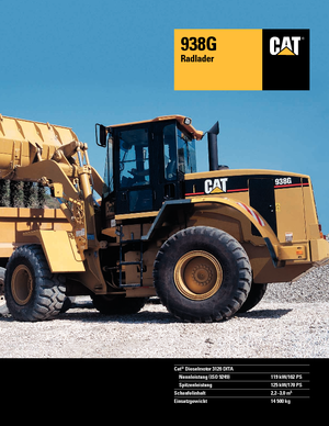व्हील लोडर Caterpillar 938 G