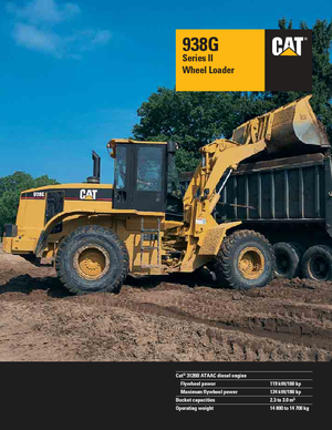व्हील लोडर Caterpillar 938G II